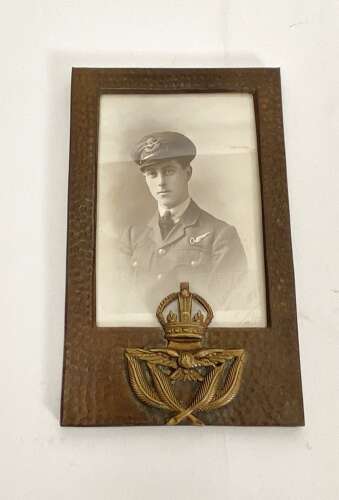 WW1 1918 RAF Observer Photograph and Frame.*