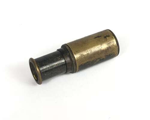WW2 ORIGINAL RAF Escape / SOE Miniature Brass Telescope.
