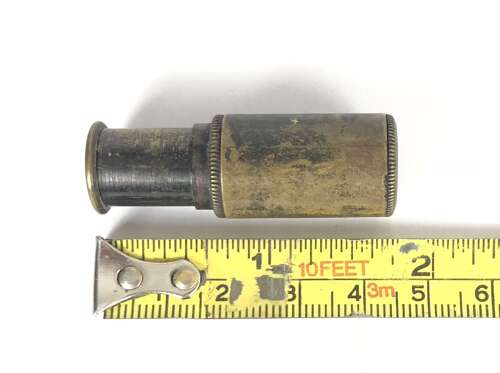 WW2 ORIGINAL RAF Escape / SOE Miniature Brass Telescope.