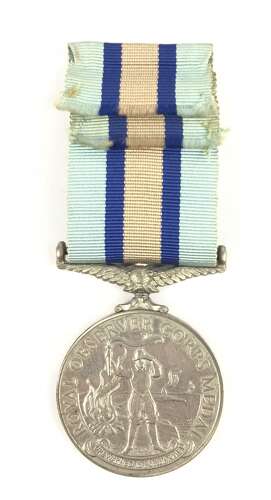 Royal Observer Corps Long Service Medal.