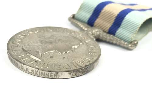 Royal Observer Corps Long Service Medal.