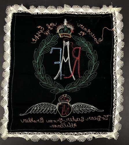 RAF Sweetheart Souvenir of Egypt Embroidery.