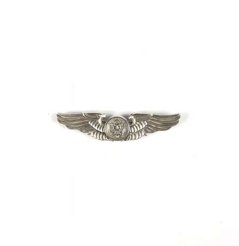 Post WW2 US Air Force Silver Aircrew Badge.