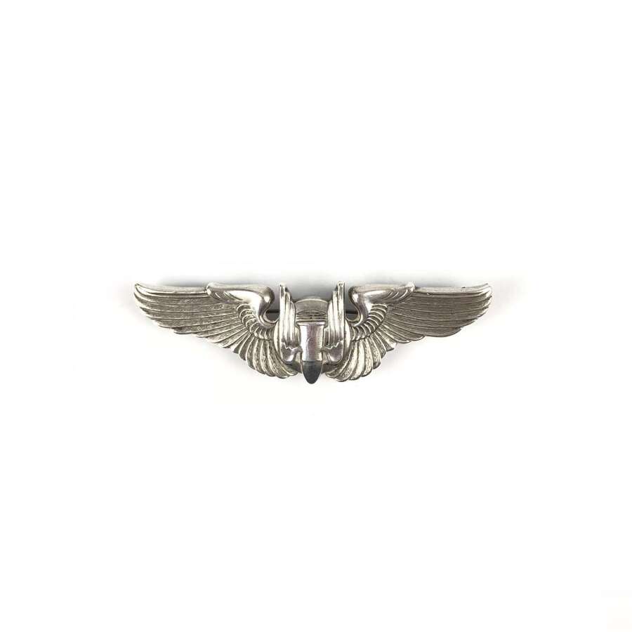 WW2 US Air Force Silver Air Gunners Badge.