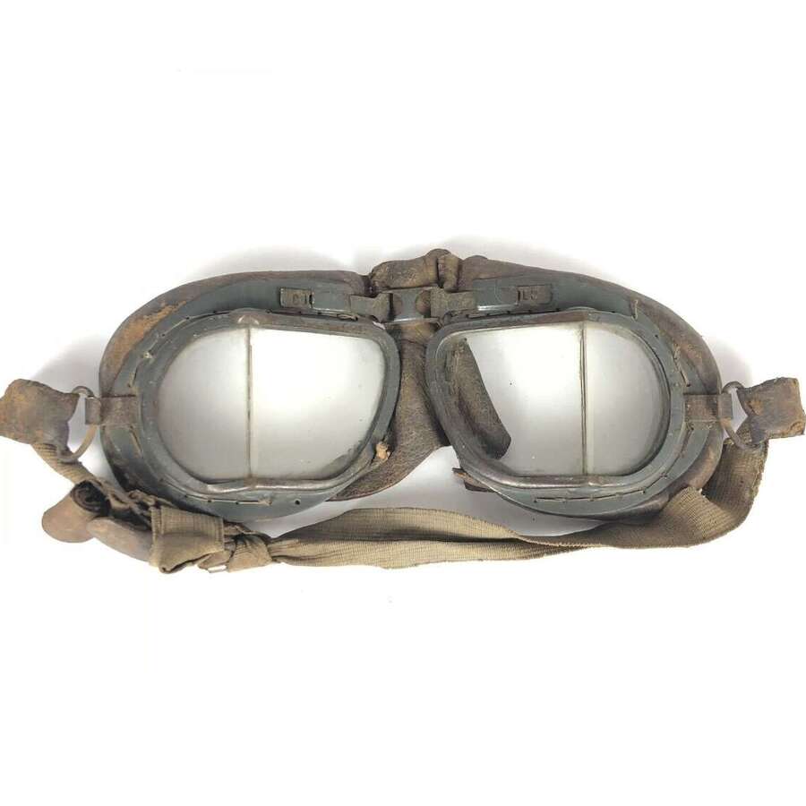 WW2 RAF MKVIII Flying Goggles.