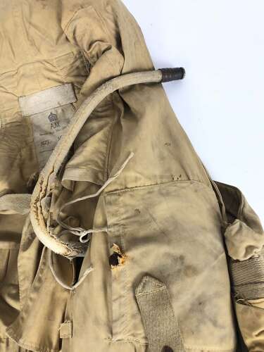 WW2 RAF Aircrew 1941 Pattern Mae West as Originally Worn Circa 1943.