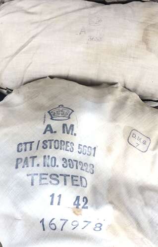WW2 RAF Aircrew 1941 Pattern Mae West as Originally Worn Circa 1943.