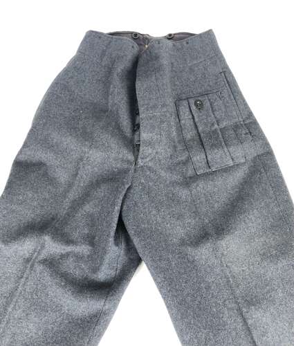 WW2 1944 RAF War Service Battledress Trousers.