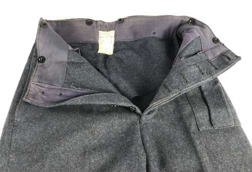 WW2 1944 RAF War Service Battledress Trousers.