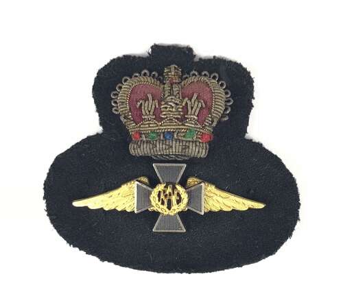 RAF Cold War Period RAF Chaplain’s Cap Badge.