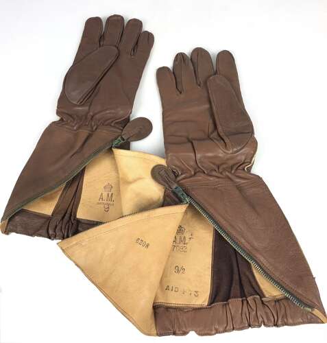 WW2 RAF 1941 Pattern Flying Gloves.