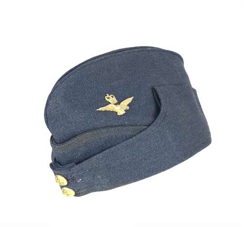 RAF Cold War Period Officer’s Field Service Side Cap by Alkit.