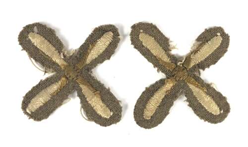 WW1 RFC Sergeant Rank Four Blade Propeller & Chevrons.